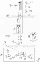 REAR BRAKE MASTER CYLINDER