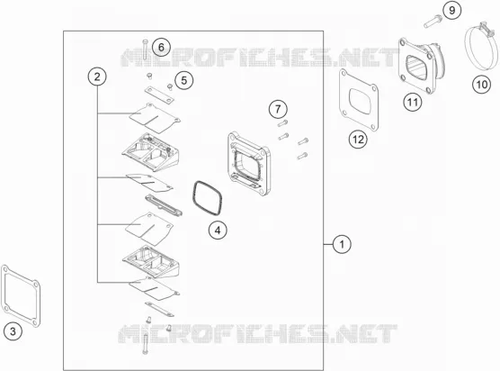 REED VALVE CASE