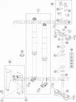 FRONT FORK / TRIPLE CLAMP