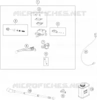 FRONT BRAKE MASTER CYLINDER