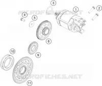ELECTRIC STARTER MOTOR