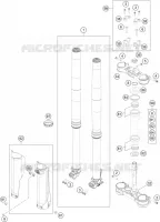 FRONT FORK / TRIPLE CLAMP