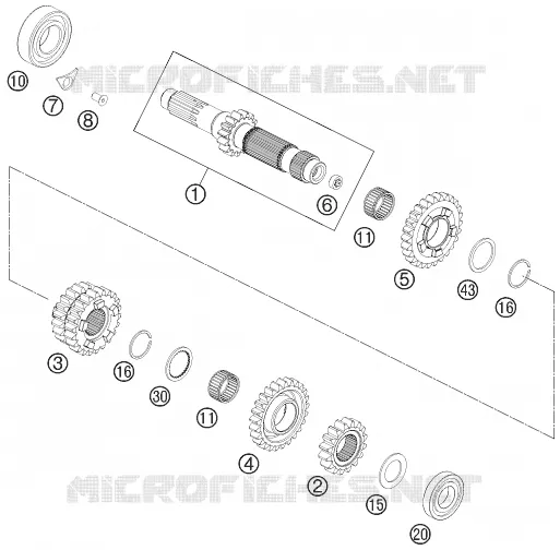 GEARBOX MAIN SHAFT