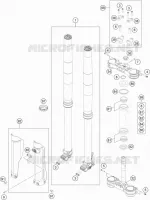 FRONT FORK / TRIPLE CLAMP