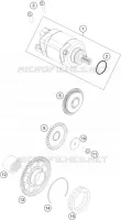 ELECTRIC STARTER MOTOR