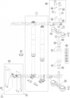FRONT FORK / TRIPLE CLAMP