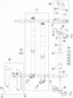 FRONT FORK / TRIPLE CLAMP