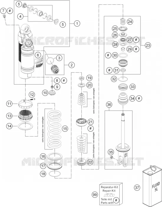 SHOCK ABSORBER (PARTS)