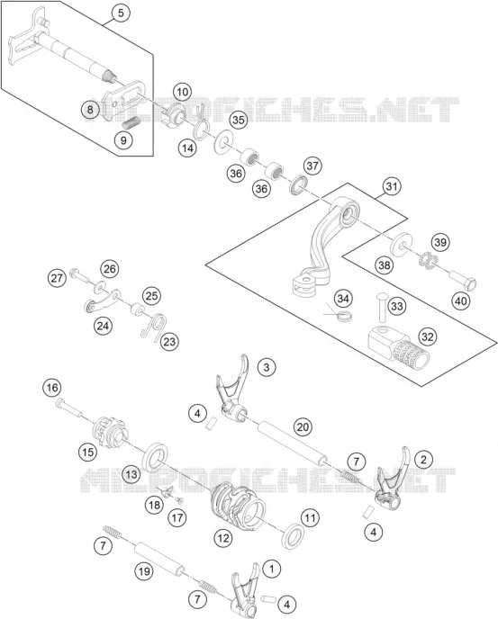 GEAR SHIFTING MECHANISM