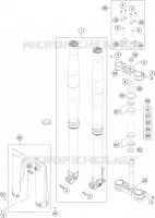 FRONT FORK / TRIPLE CLAMP
