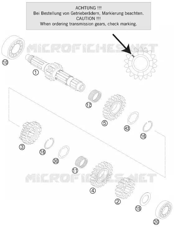 GEARBOX MAIN SHAFT