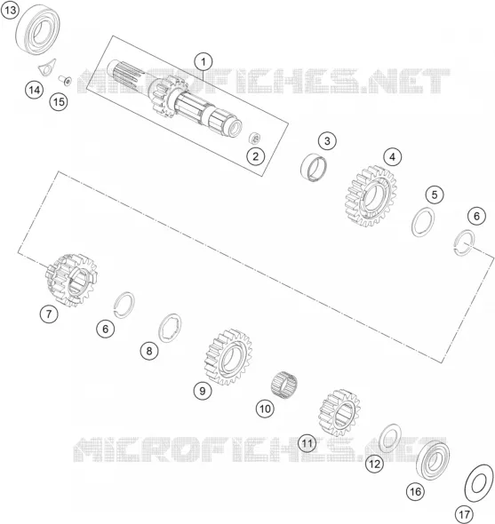 GEARBOX MAIN SHAFT