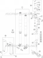FRONT FORK / TRIPLE CLAMP
