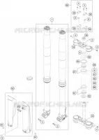 FRONT FORK / TRIPLE CLAMP