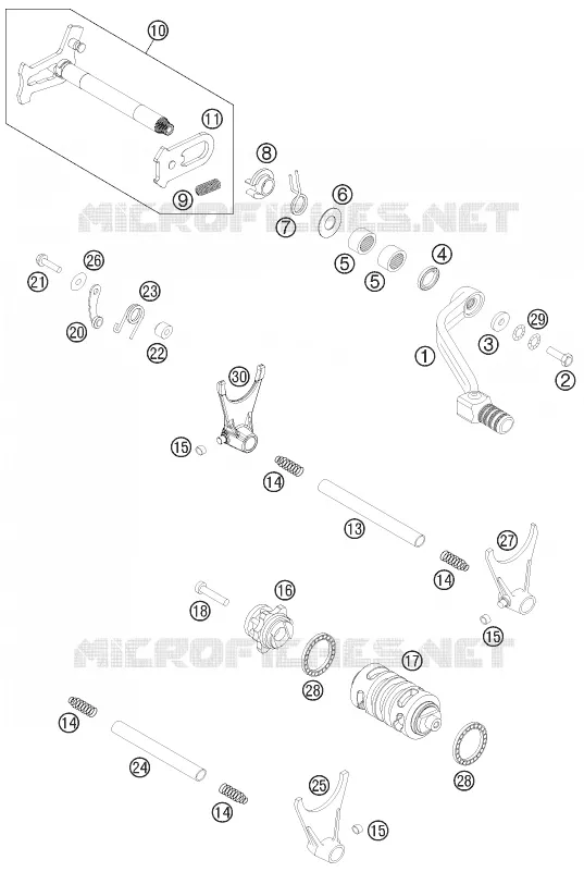 GEAR SHIFTING MECHANISM