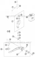 REAR BRAKE MASTER CYLINDER