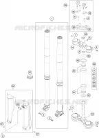 FRONT FORK / TRIPLE CLAMP