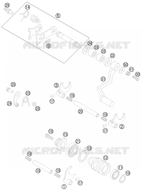 GEAR SHIFTING MECHANISM