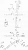 REAR BRAKE MASTER CYLINDER