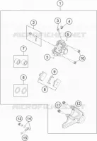 REAR BRAKE CALIPER