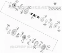 GEARBOX COUNTERSHAFT