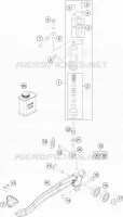 REAR BRAKE MASTER CYLINDER