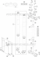 FRONT FORK / TRIPLE CLAMP