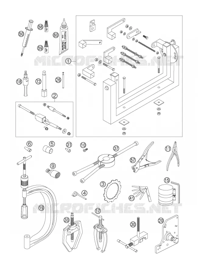 SPECIFIC TOOLS (ENGINE)