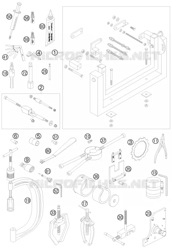 SPECIFIC TOOLS (ENGINE)
