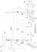 FRONT FORK / TRIPLE CLAMP