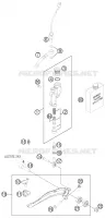 REAR BRAKE MASTER CYLINDER