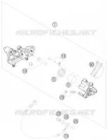 REAR BRAKE CALIPER