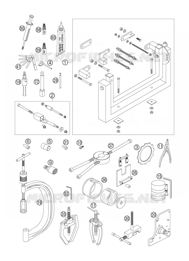 SPECIFIC TOOLS (ENGINE)