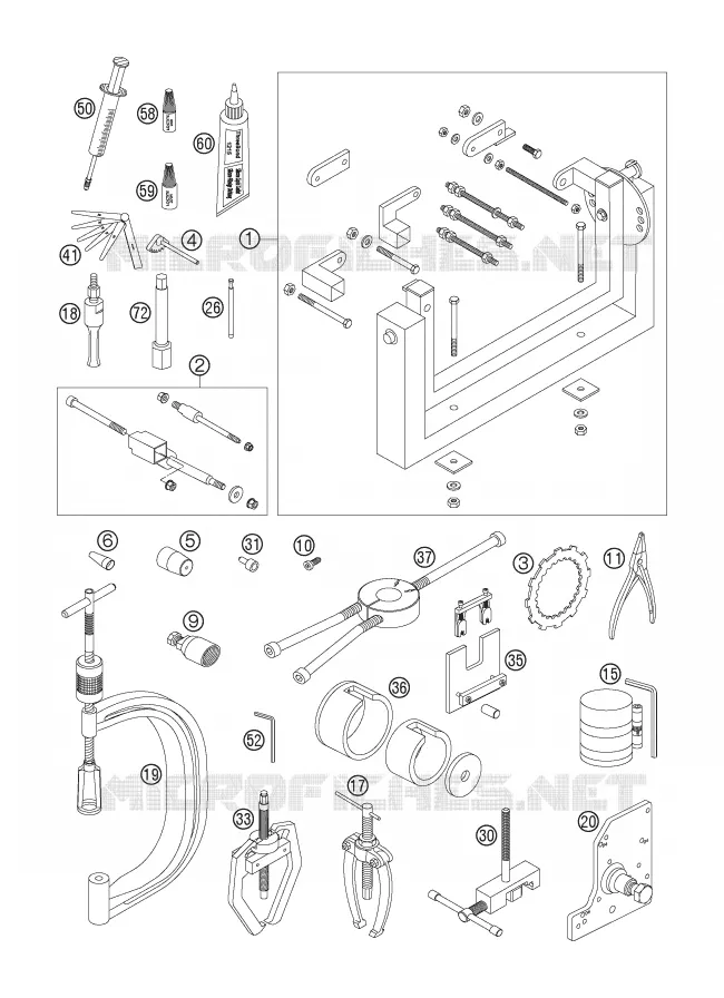 SPECIFIC TOOLS (ENGINE)