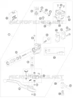FRONT BRAKE MASTER CYLINDER