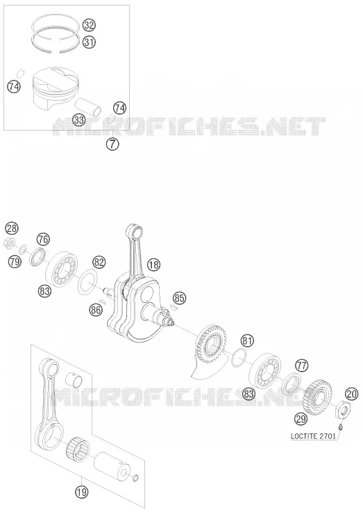 CRANKSHAFT / PISTON