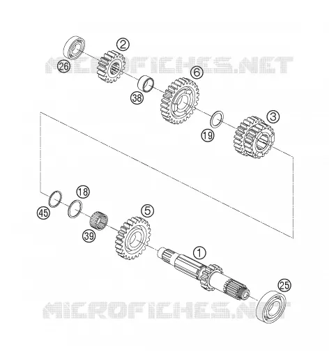 GEARBOX MAIN SHAFT