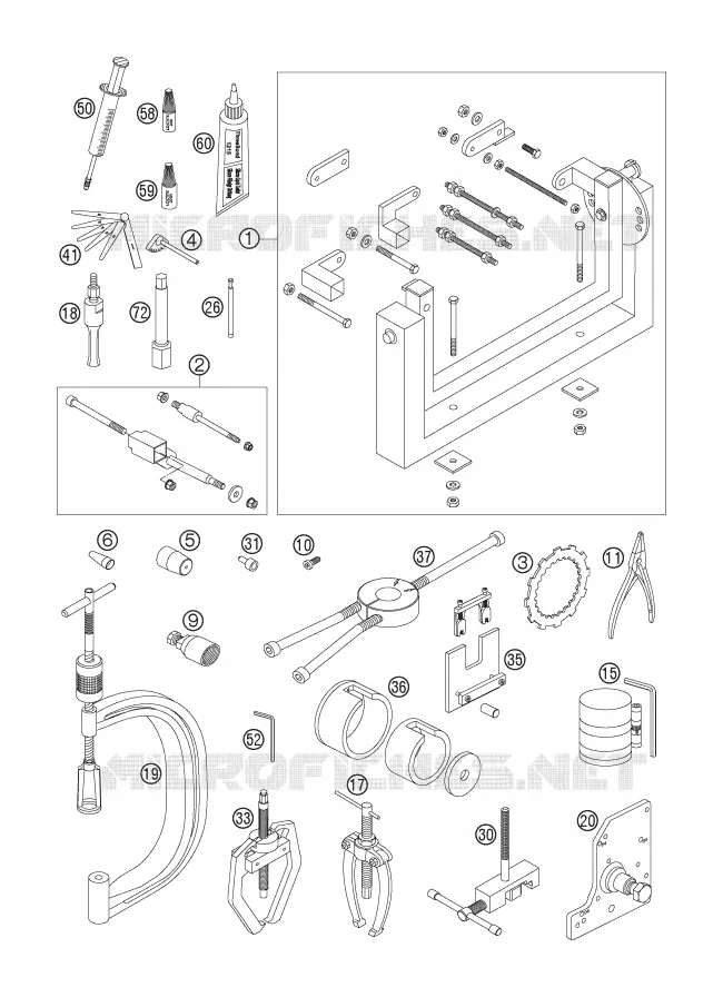 SPECIFIC TOOLS (ENGINE)
