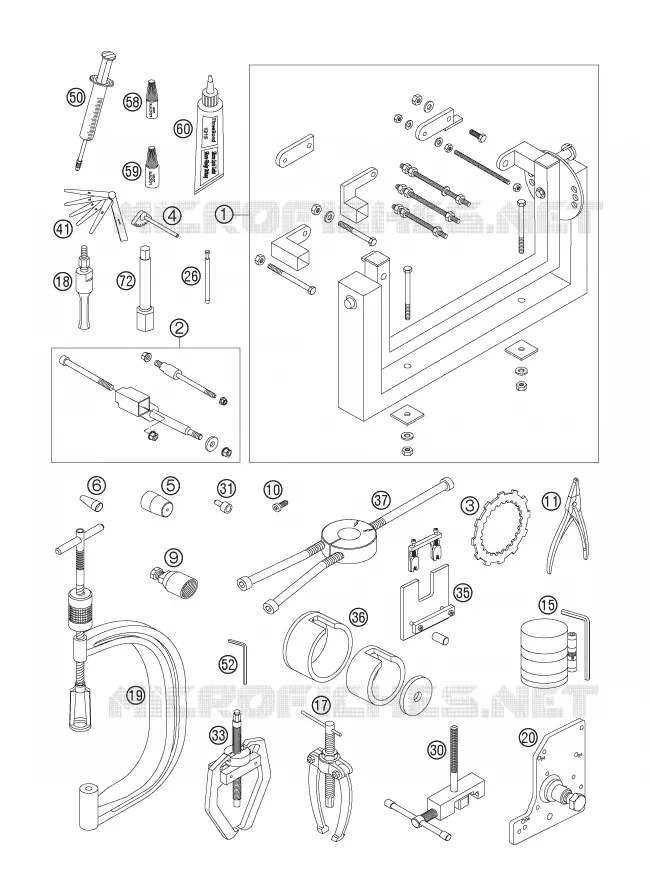SPECIFIC TOOLS (ENGINE)