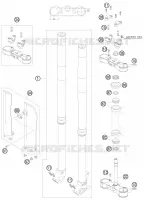 FRONT FORK / TRIPLE CLAMP