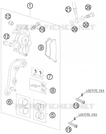 FRONT BRAKE CALIPER
