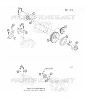 ELECTRIC STARTER MOTOR