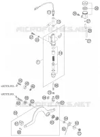 REAR BRAKE MASTER CYLINDER