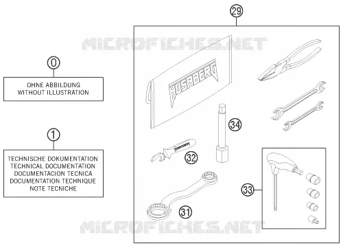 TOOL KIT / MANUALS / OPTIONS