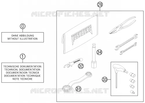 TOOL KIT / MANUALS / OPTIONS
