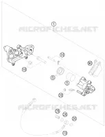 REAR BRAKE CALIPER