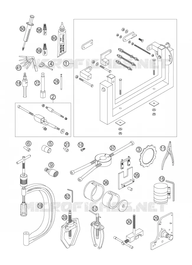 SPECIFIC TOOLS (ENGINE)