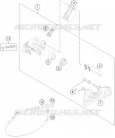 REAR BRAKE CALIPER