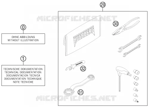 TOOL KIT / MANUALS / OPTIONS