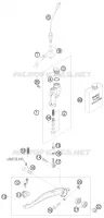 REAR BRAKE MASTER CYLINDER